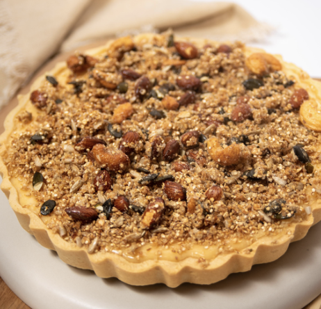 Key lime pie con granola